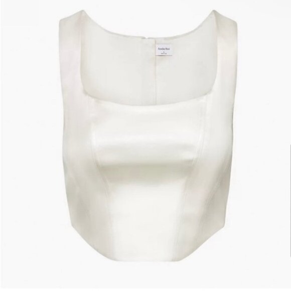 Sunday Best Shiloh satin bustier M birch - Picture 2 of 4